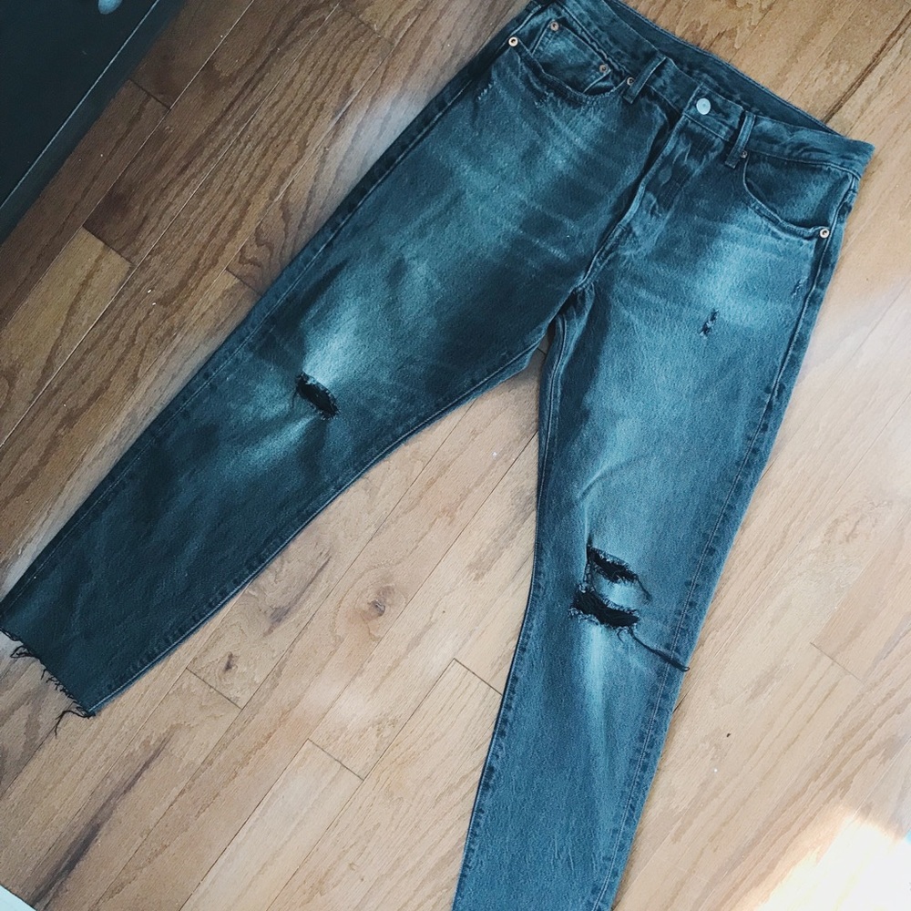 Levi’s Wedgie Icon Jeans - Grey Tumble Size 30